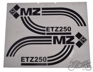 Sada samolepek MZ 250 ETZ