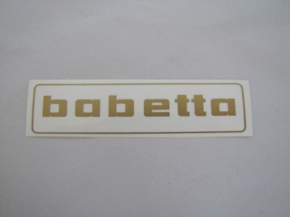 Samolepka Babetta